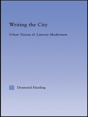 cover image of Writing the City